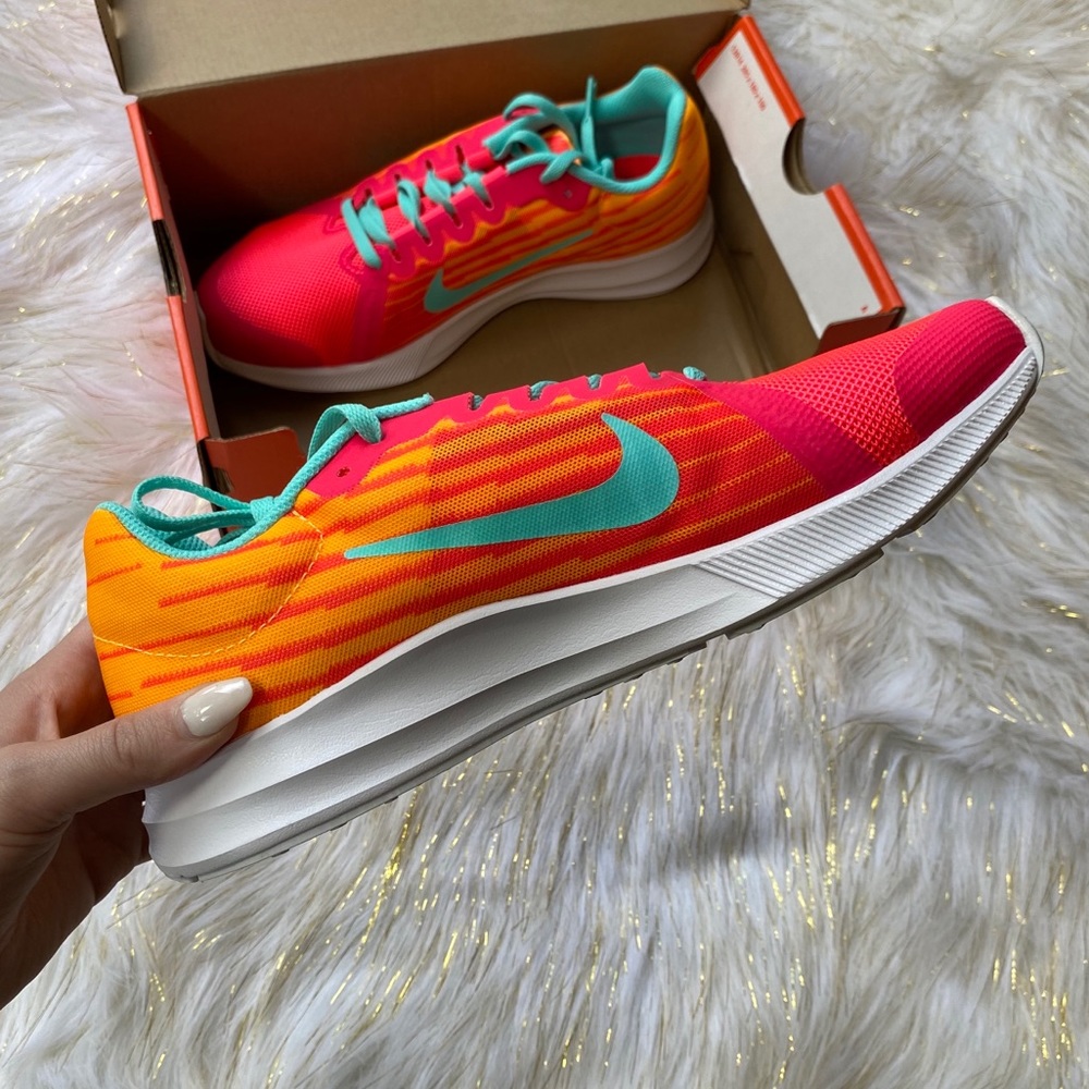 Nike Downshifter 8 Fade (GS) Solar Red / Green